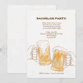 Bier Proost Uitnodiging (Voorkant / Achterkant)