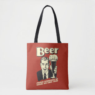 Bier: Proud Sponsors Casual Sex Tote Bag