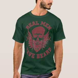 Bier Real Mannen hebben een slijpstuk voor baard g T-shirt