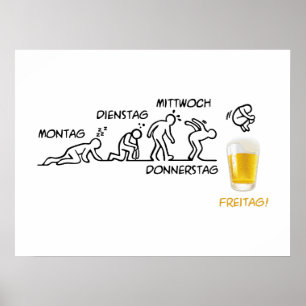 Bier-revolutie Poster