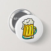 bier ronde button 5,7 cm (Voorkant /achterkant)