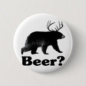 Bier? Ronde Button 5,7 Cm (Voorkant)
