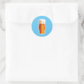 Bier Ronde Sticker (Tas)