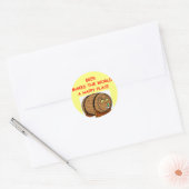 bier ronde sticker (Envelop)