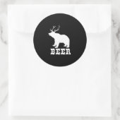 Bier Ronde Sticker (Tas)