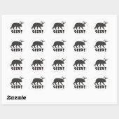 Bier? Ronde Sticker (Vel)