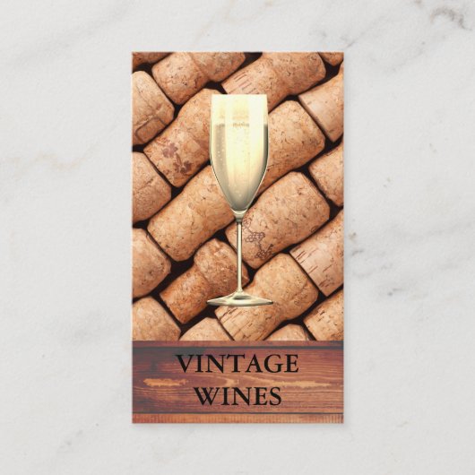 Bier Rustic Wood | Champagne | Winnerij Visitekaartje (Voorkant)