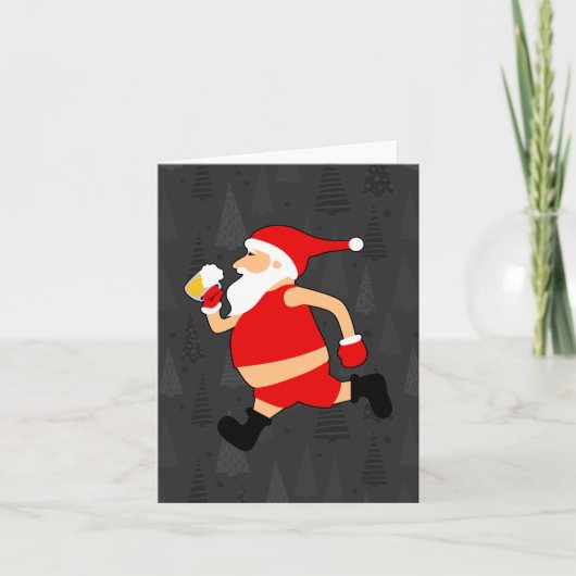bier santa claus xmas (Voorkant)