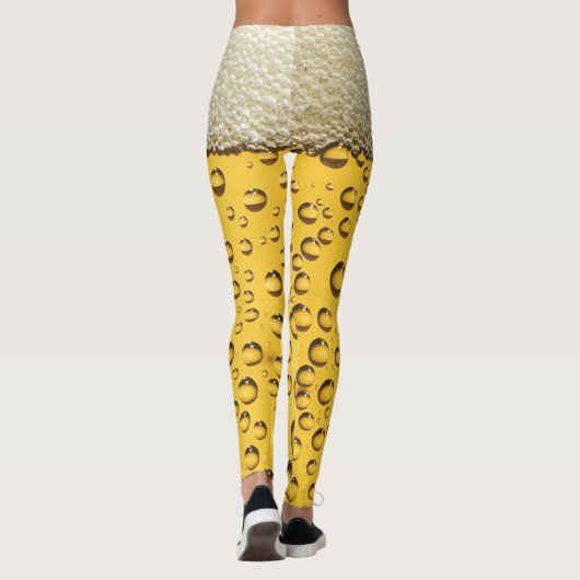 Bier Schuim en Bellen - Bierliefhebber Leggings (Achterkant)