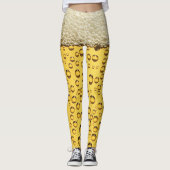 Bier Schuim en Bellen - Bierliefhebber Leggings (Voorkant)