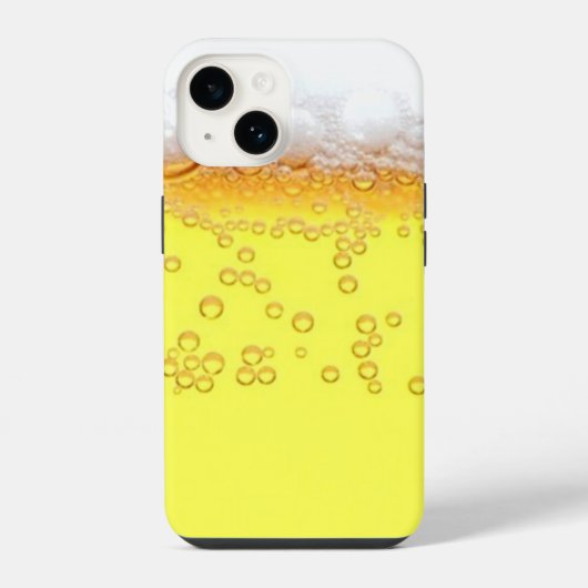Bier Schuim iPhone Hoesje (Achterkant)