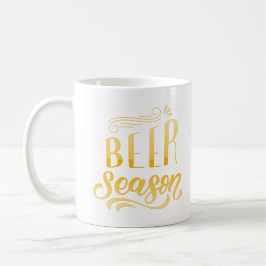bier seizoen koffiemok (Links)