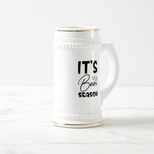 Bier Seizoen Vibes Bierpul (Voorkant rechts)