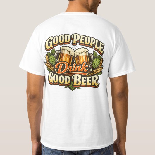 Bier shirt (Achterkant)