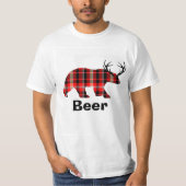 Bier shirt. Grappig geschenk. T-shirt (Voorkant)