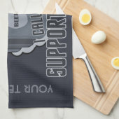 Bier Six Pack aangepaste handdoek (Quarter Fold)