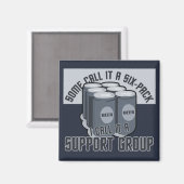 Bier Six Pack aangepaste magneet (Voorkant / Achterkant)