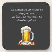 Bier so suffig  bier onderzetter (Voorkant)