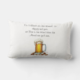 Bier so suffig  kussen