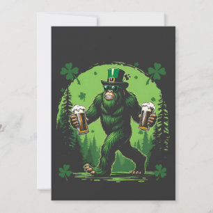 Bier St. Patrick's Day Groot Eten Sasquashe Grappi Save The Date