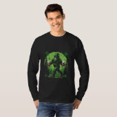 Bier St. Patrick's Day Groot Eten Sasquashe Grappi T-shirt (Voorkant volledig)