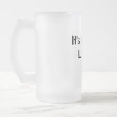 Bier Stein Het is een LANGE dag geweest Matglas Bierpul (Links)