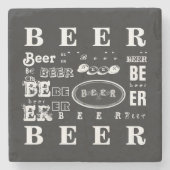 Bier Stenen Onderzetter (Voorkant)