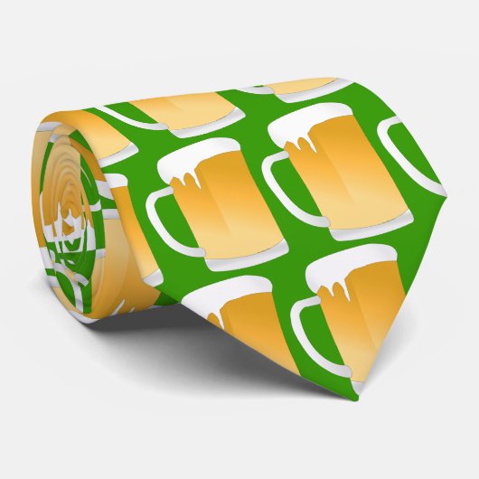 Bier Stropdas (Opgerold)