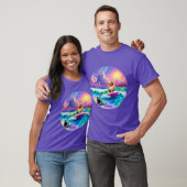 BIER SURFEN HIPPIE T-SHIRT (Unisex)