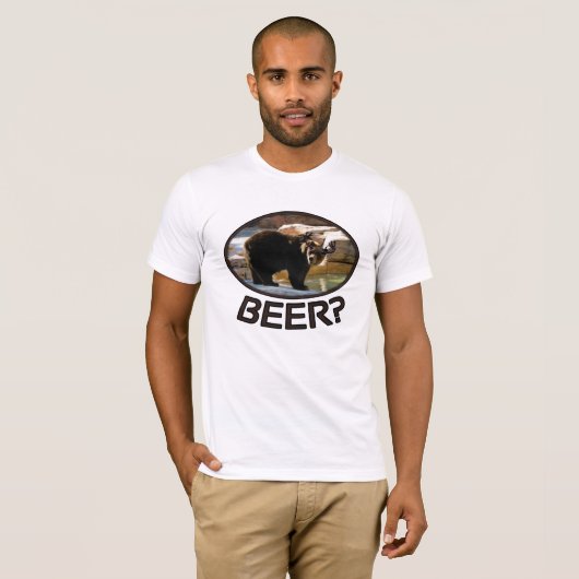 Bier? T-shirt (Voorkant volledig)