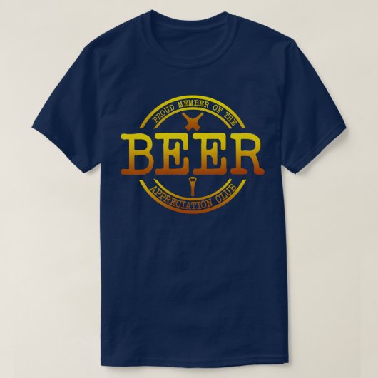 Bier T-shirt (Design voorkant)