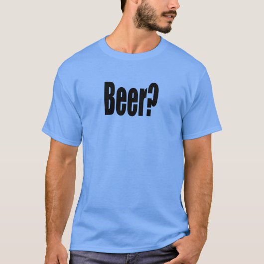 Bier T-shirt (Voorkant)
