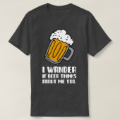 Bier T-shirt (Design voorkant)