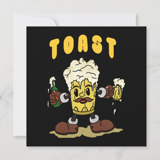 Bier Toast Mascotte (Voorkant)