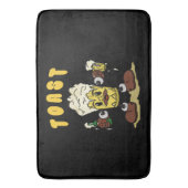 Bier Toast Mascotte Badmat (Voorkant Verticaal)