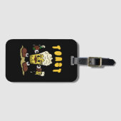 Bier Toast Mascotte Bagagelabel (Voorkant (horizontaal))