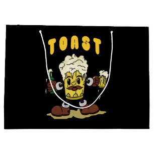 Bier Toast Mascotte Groot Cadeauzakje