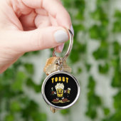 Bier Toast Mascotte Sleutelhanger (Hand)