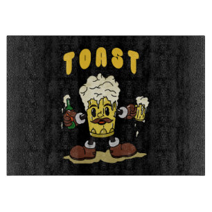 Bier Toast Mascotte Snijplank