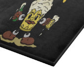 Bier Toast Mascotte Snijplank (Hoek)