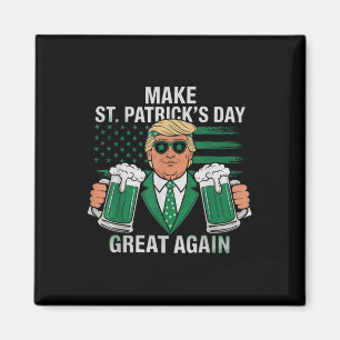 Bier Trump maakt St Patrick's Day weer geweldig Magneet