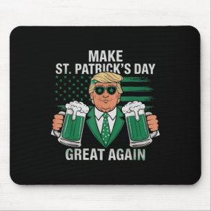 Bier Trump maakt St Patrick's Day weer geweldig Muismat