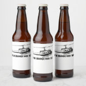 Bier UH-1H Iroquois Helikopter Bier Etiket (Flessen)
