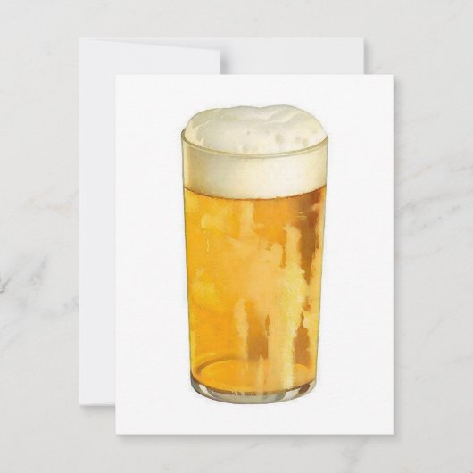 Bier Uitnodiging - Bier Persoonlijke Uitnodigingen (Voorkant)