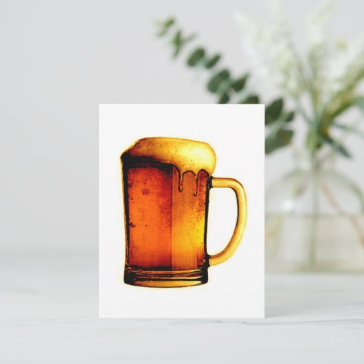 Bier uitnodigingen - Bier uitnodigingen (Staand voorkant)