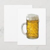 Bier uitnodigingen - Bier uitnodigingen (Voorkant / Achterkant)