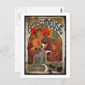 Bier van de Meuse Briefkaart (Voorkant / Achterkant)
