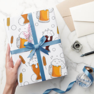 Bier van het vat cadeaupapier