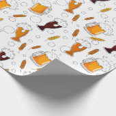 Bier van het vat cadeaupapier (Hoek)