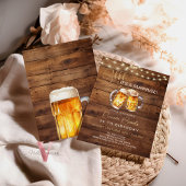 Bier Verrassing Verjaardag 30 40 50 60e Uitnodigin Kaart